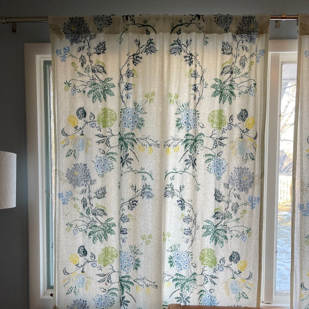 Set of two Kalei curtains from Anthropologie